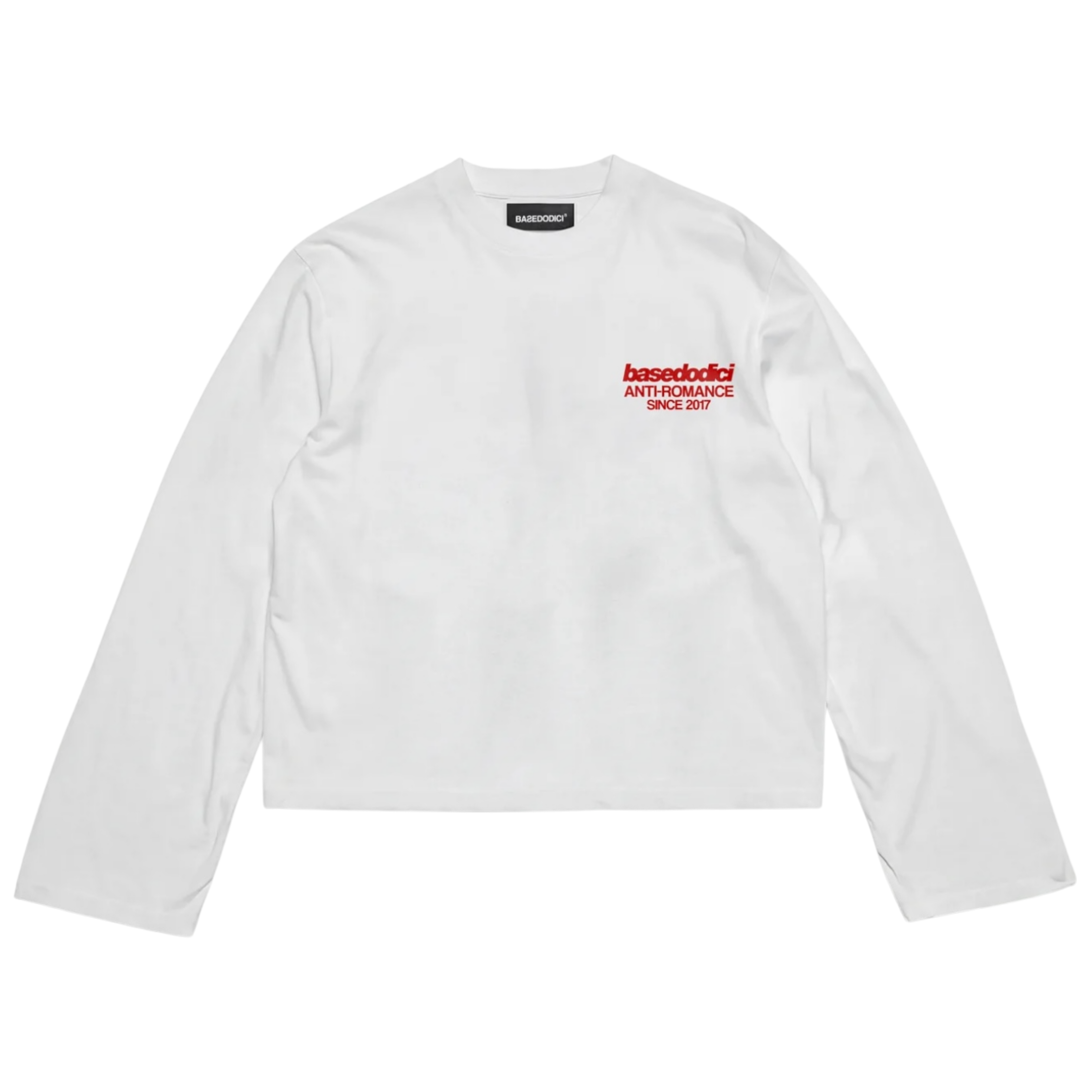 LONGSLEEVE "KILLED ROMANCE" WHITE/RED
