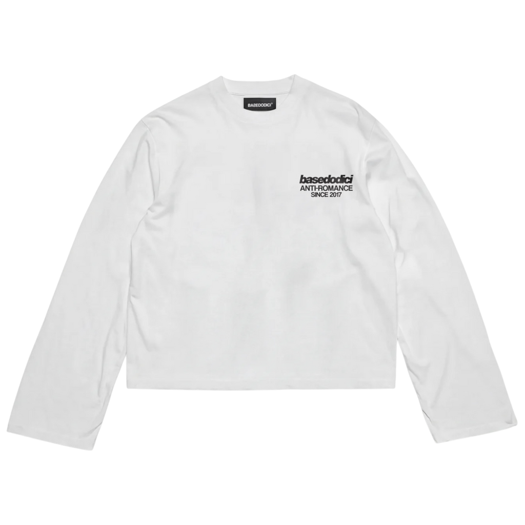 LONGSLEEVE "KILLED ROMANCE" WHITE/BLACK