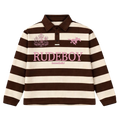 POLO RUDEBOY BROWN/PINK