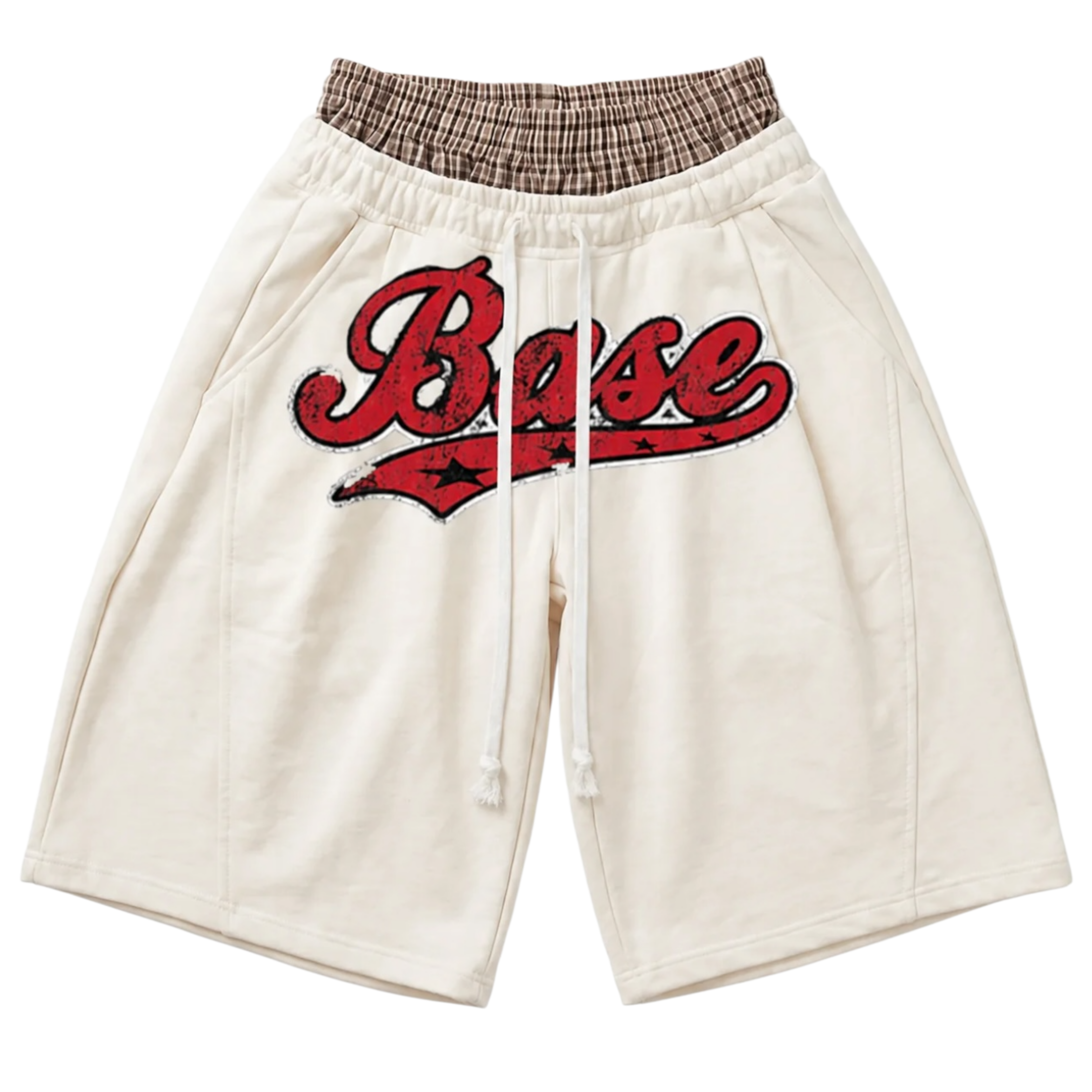 FLEECE JORTS "LAST DELIVERY" DOUBLELAYER LEAGUE CREAM