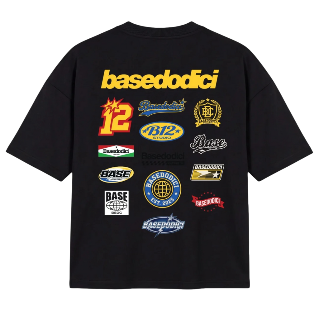 T-SHIRT "LAST DELIVERY" BACKLOGOS BLACK