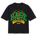 T-SHIRT "LAST DELIVERY" UNIVERSITY BLACK
