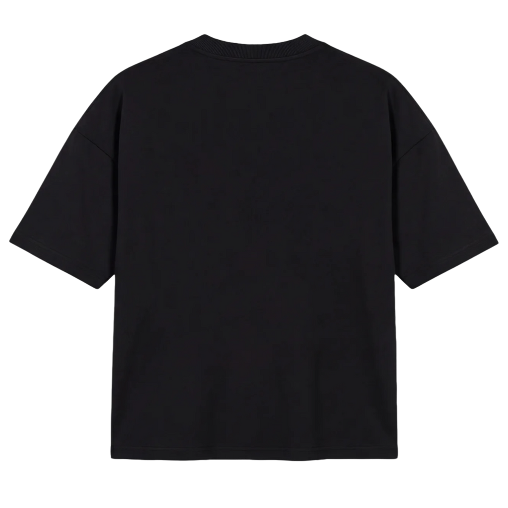 T-SHIRT "LAST DELIVERY" UNIVERSITY BLACK