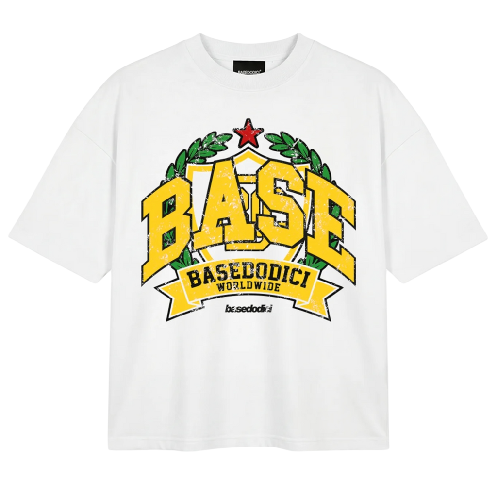 T-SHIRT "LAST DELIVERY" UNIVERSITY WHITE