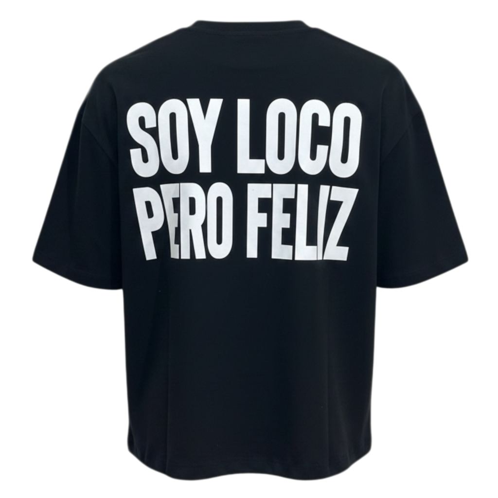 T-SHIRT SOY LOCO BLACK