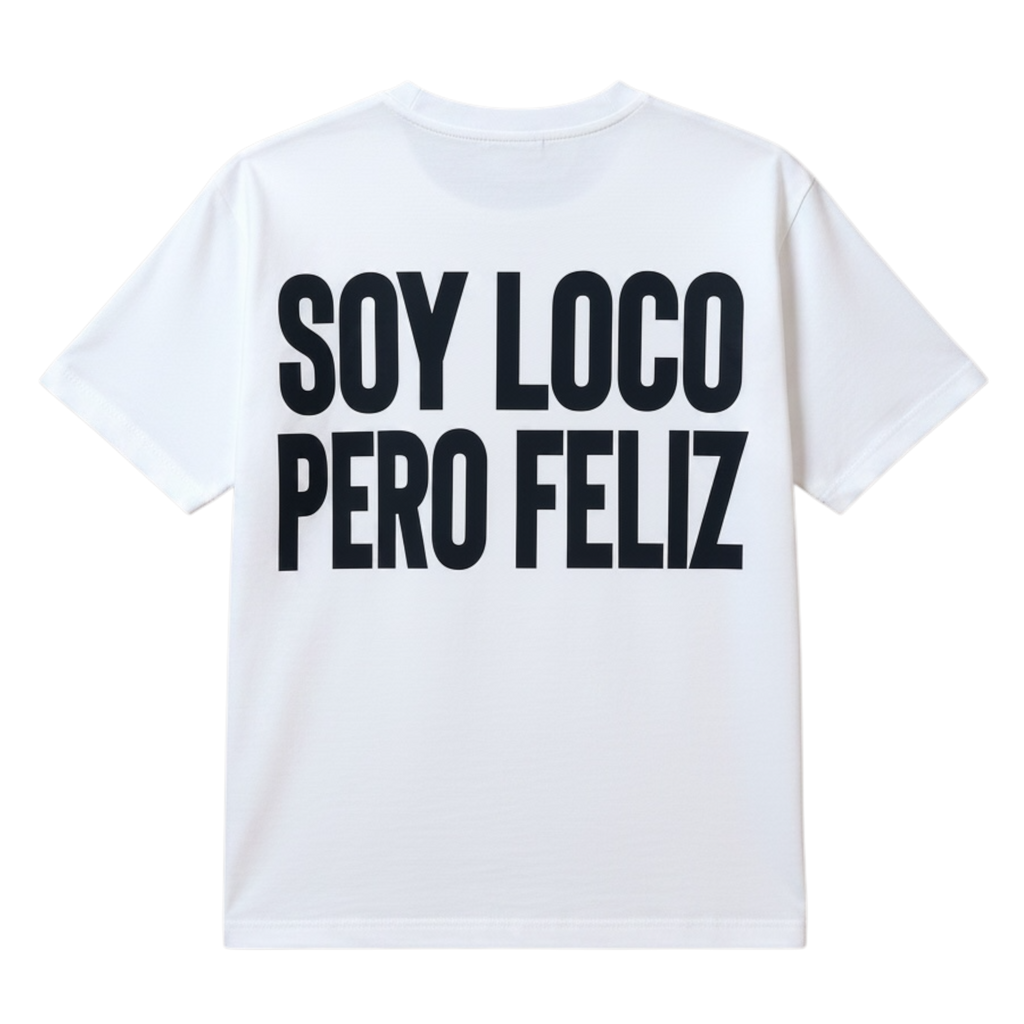 T-SHIRT SOY LOCO WHITE