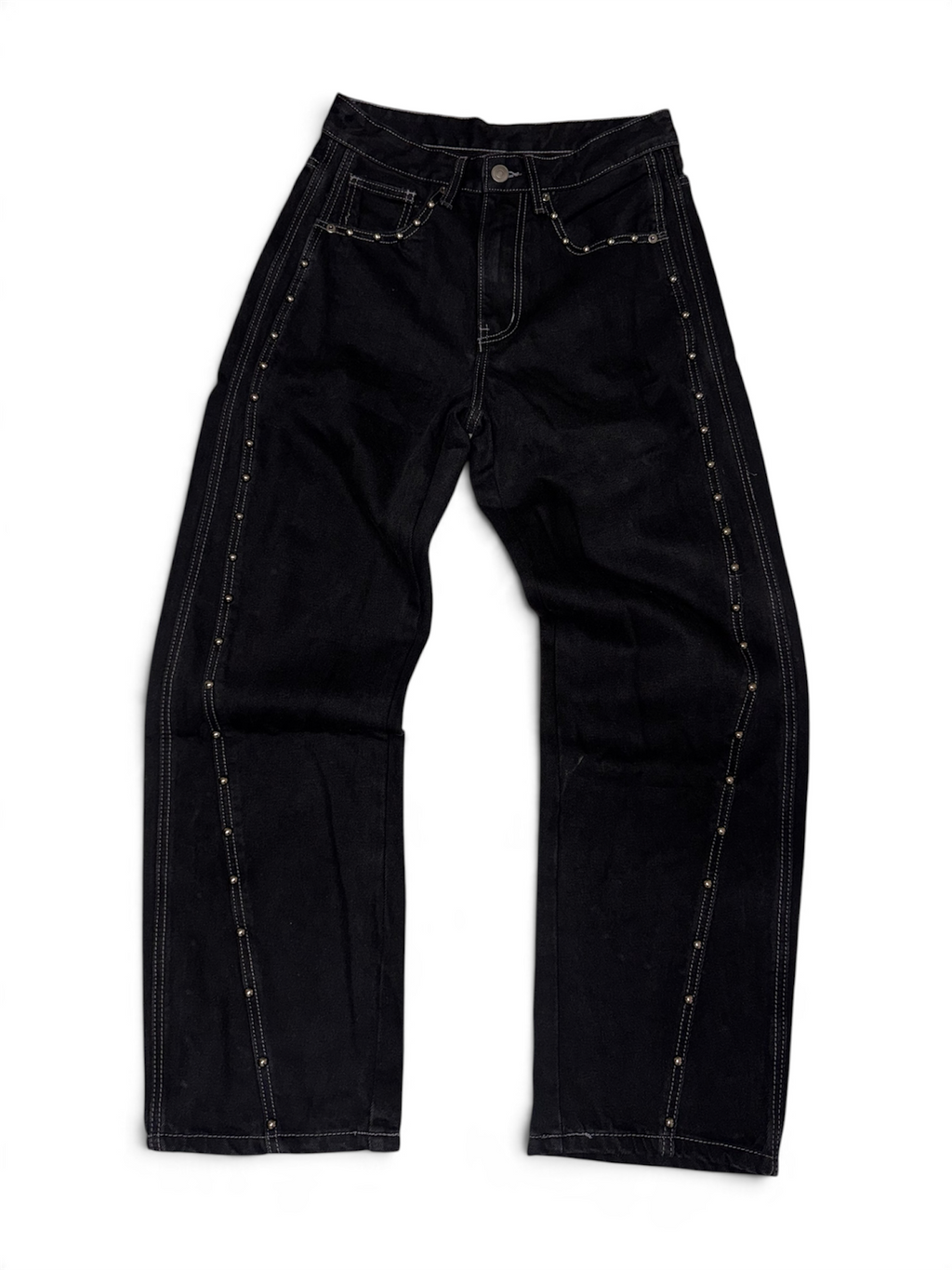 Bigall Denim “Studs” Black