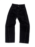 Bigall Denim “Studs” Black