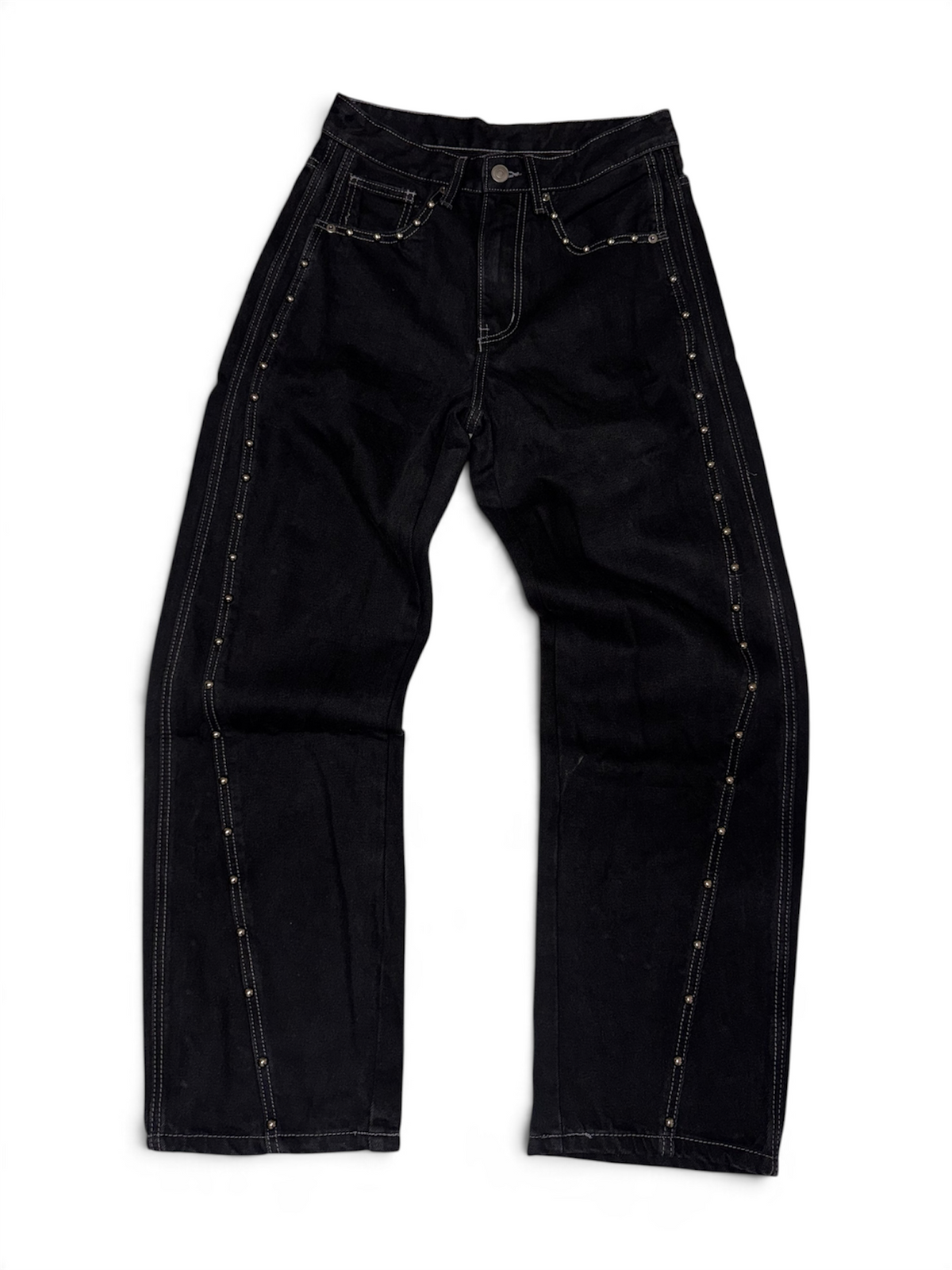 Bigall Denim “Studs” Black