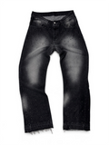 Flare Denim “Pearly” Black