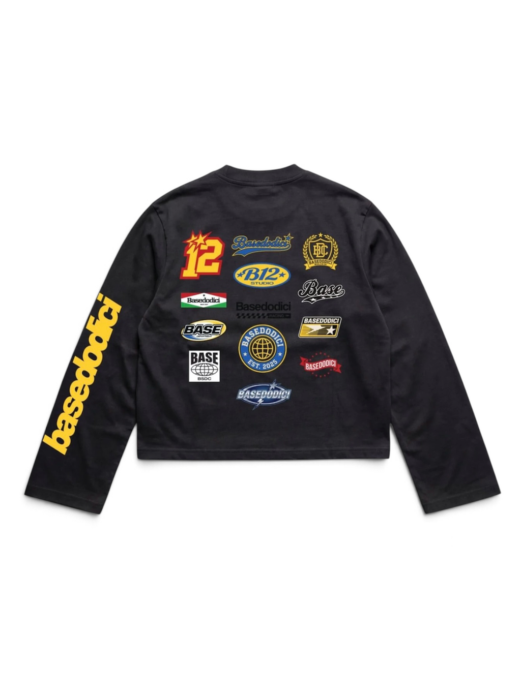 LONGSLEEVE "LAST DELIVERY" BACKLOGOS BLACK