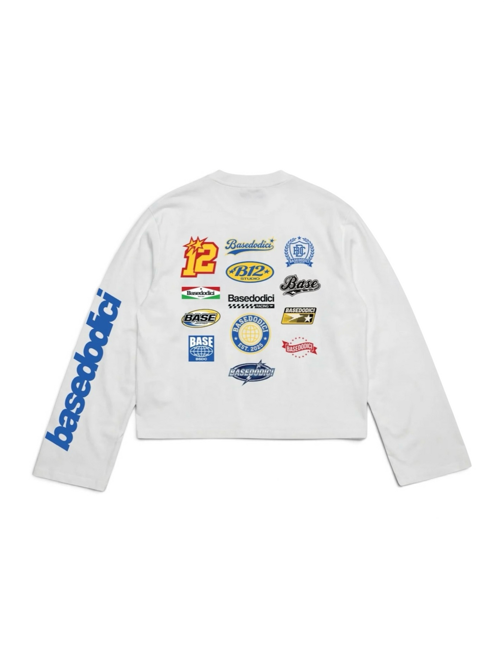 LONGSLEEVE "LAST DELIVERY" BACKLOGOS WHITE
