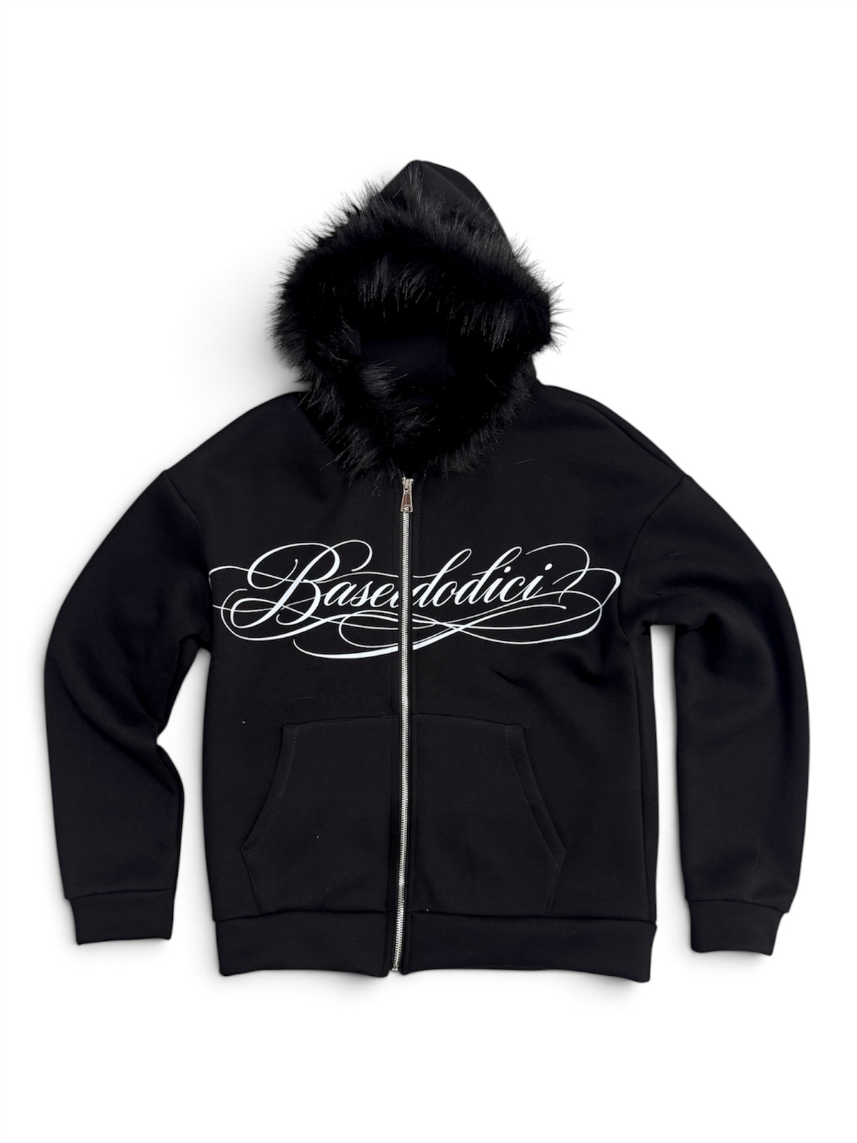 HOODIE FUR BLACK