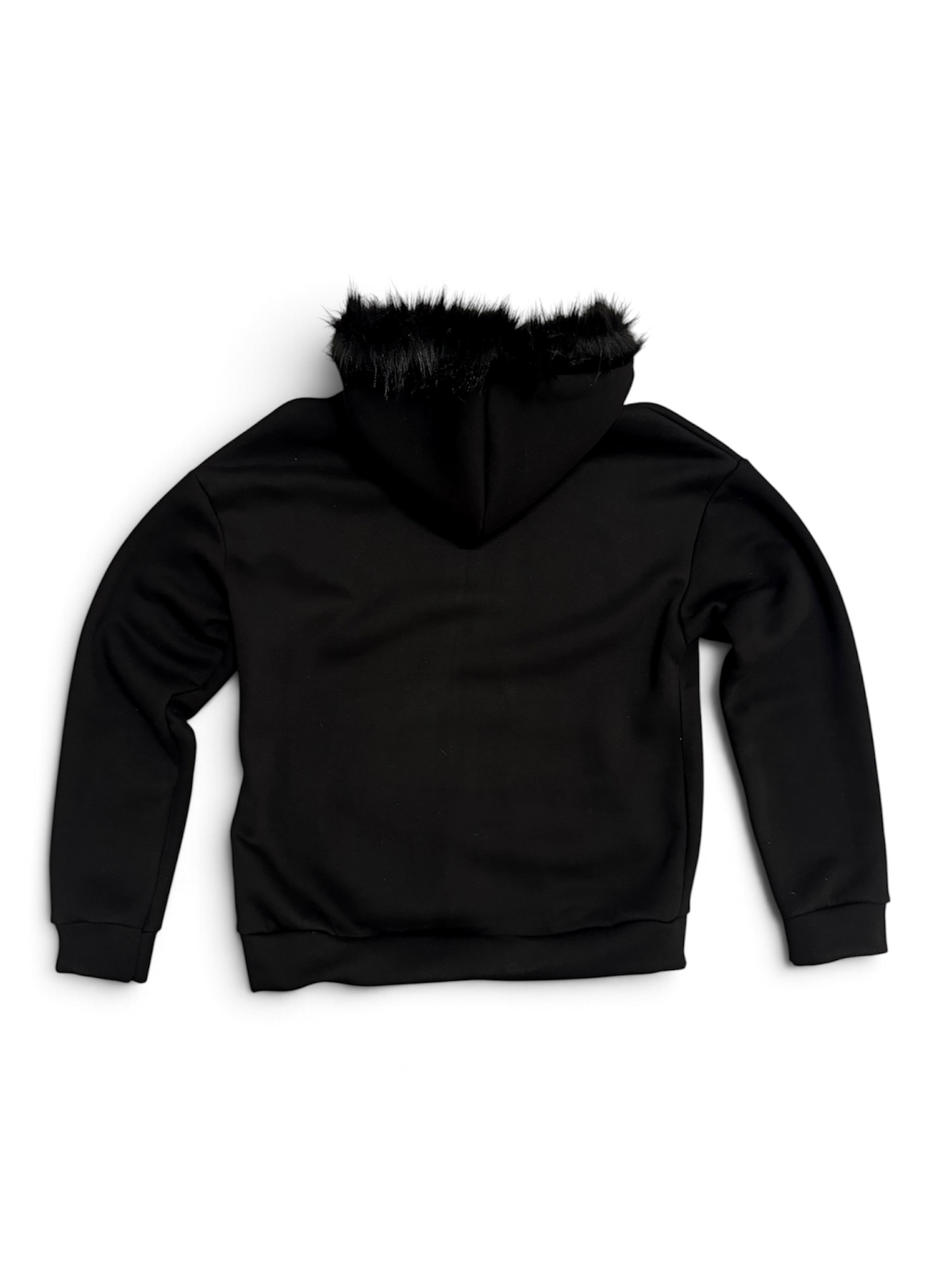 HOODIE FUR BLACK
