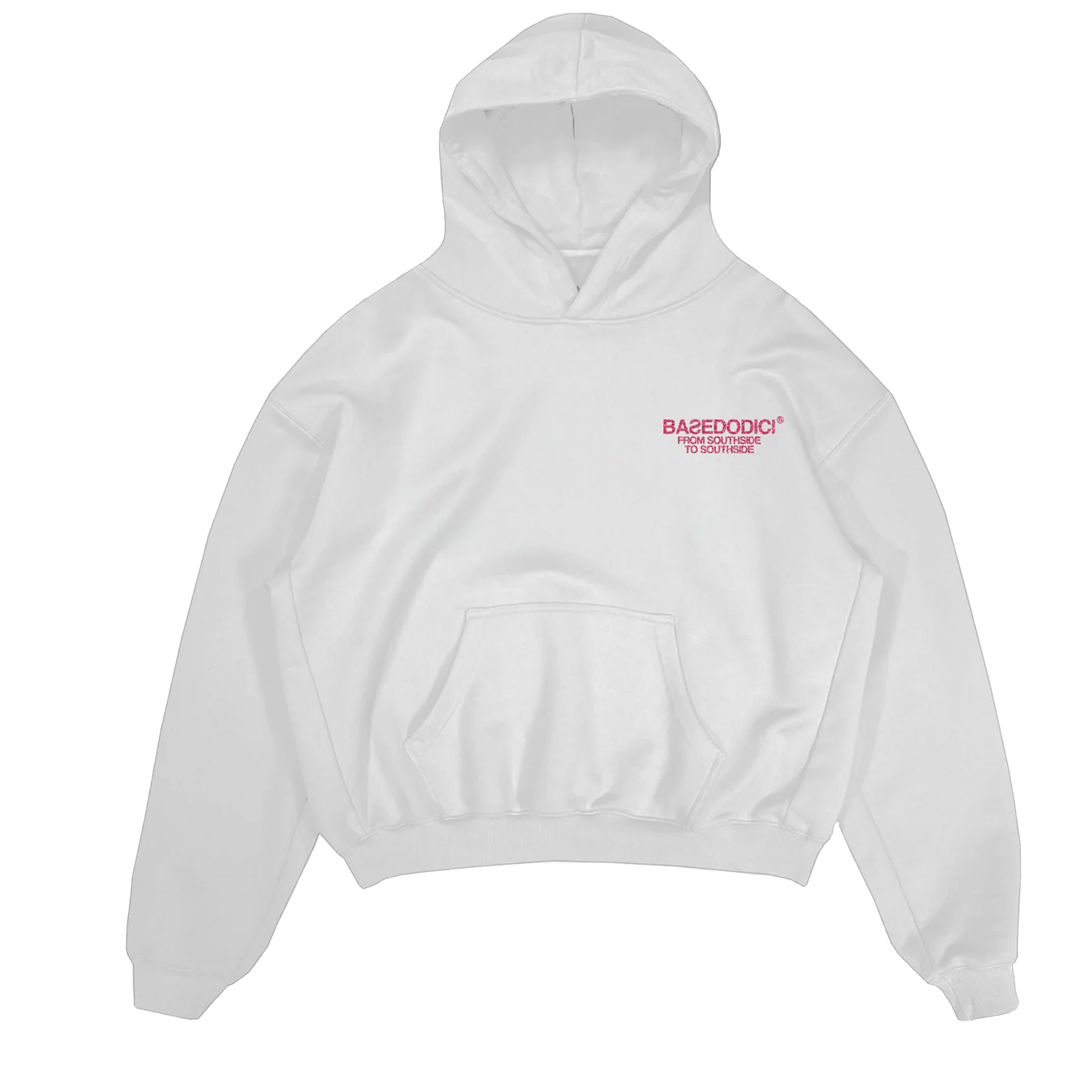 HOODIE "AMMO" CHI'T'SAP GLITTER WHITE