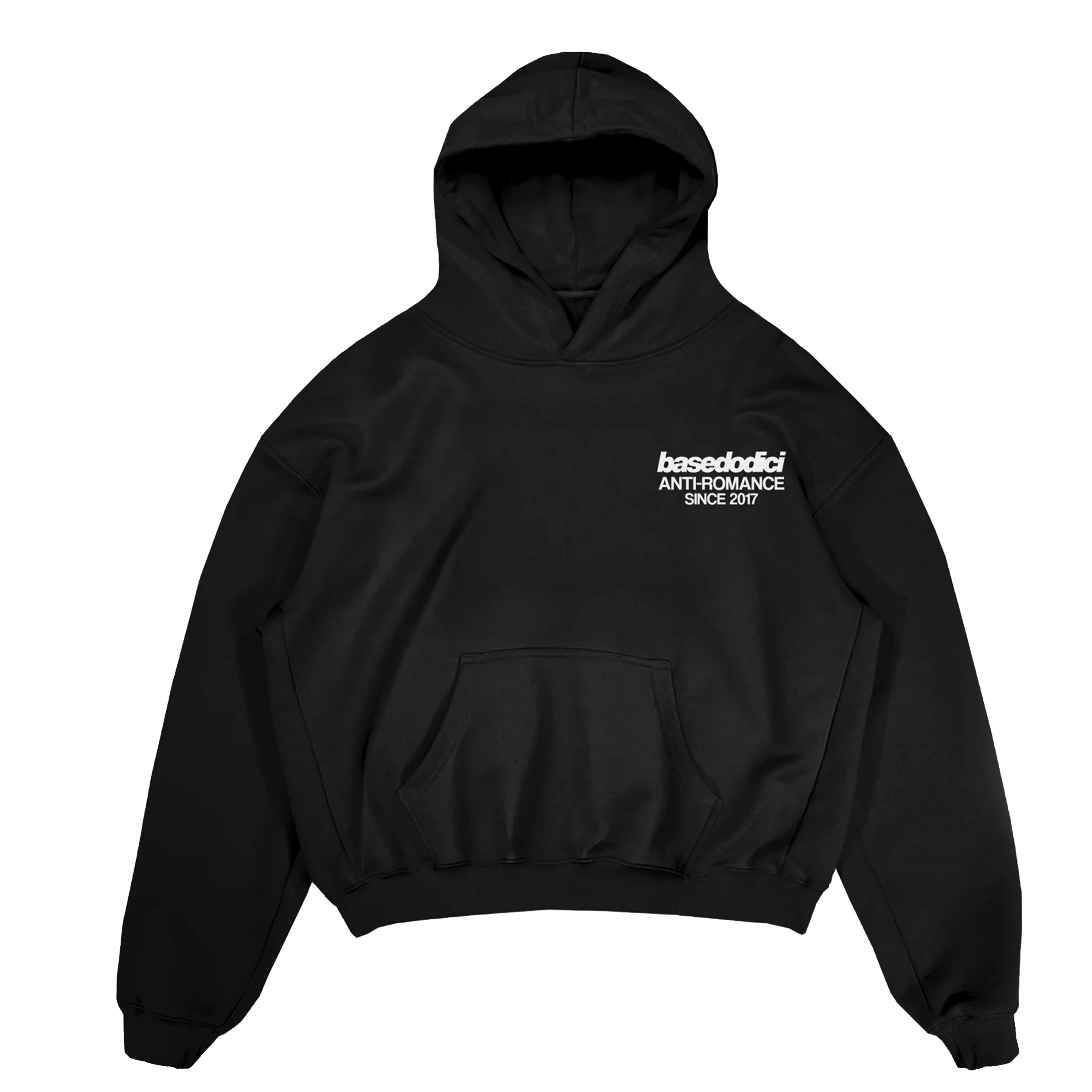 HOODIE “KILLED ROMANCE” BLACK/WHITE