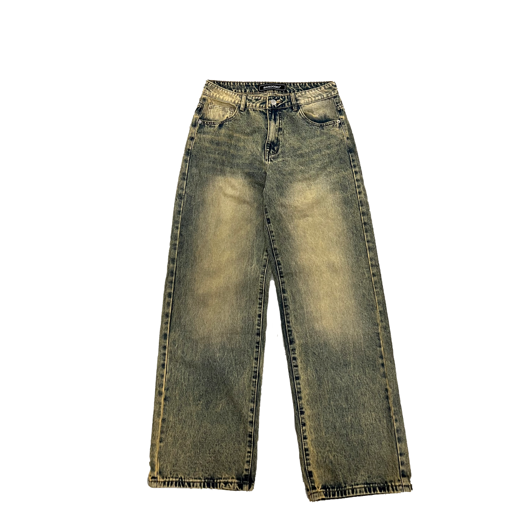 JEANS BAGGY SAND